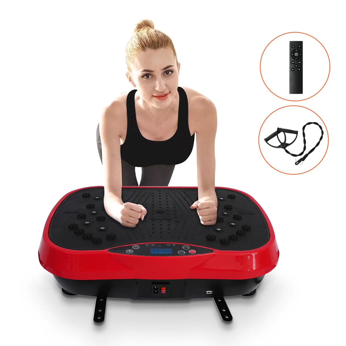 Vibration Plate Exercise Machine For Whole Body Fat Burning Fitness