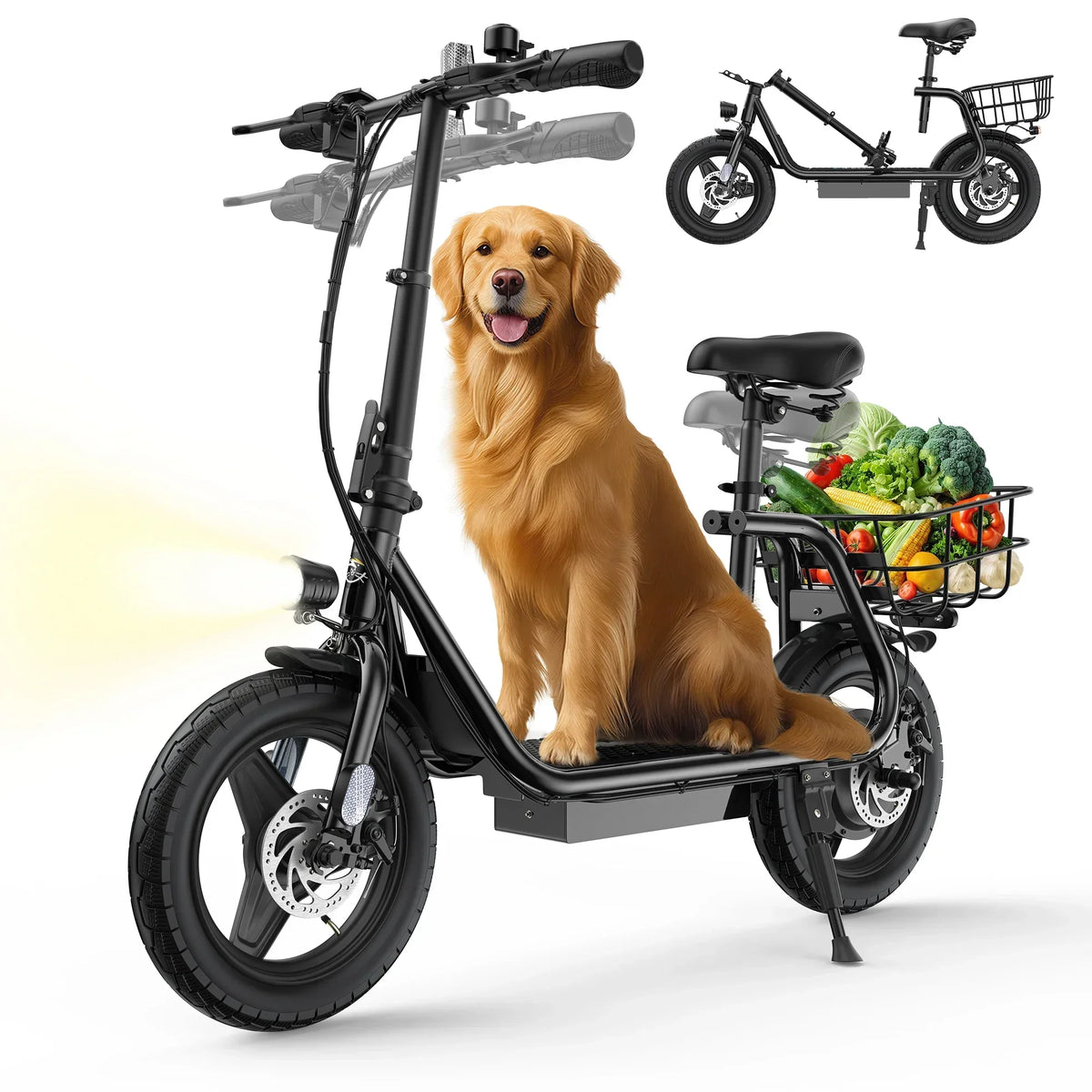 Varun P2 500W Escooter Foldable City Commuter 40 To 60km