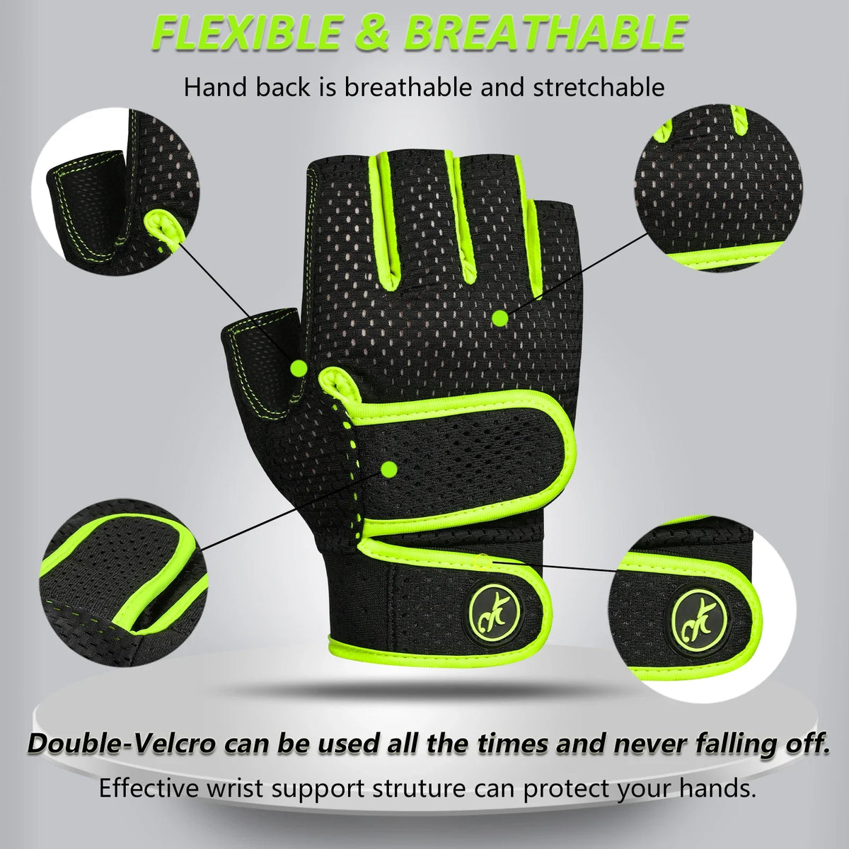 Universal Gym Gloves For Men Women Weight Lifting Fitness Training
