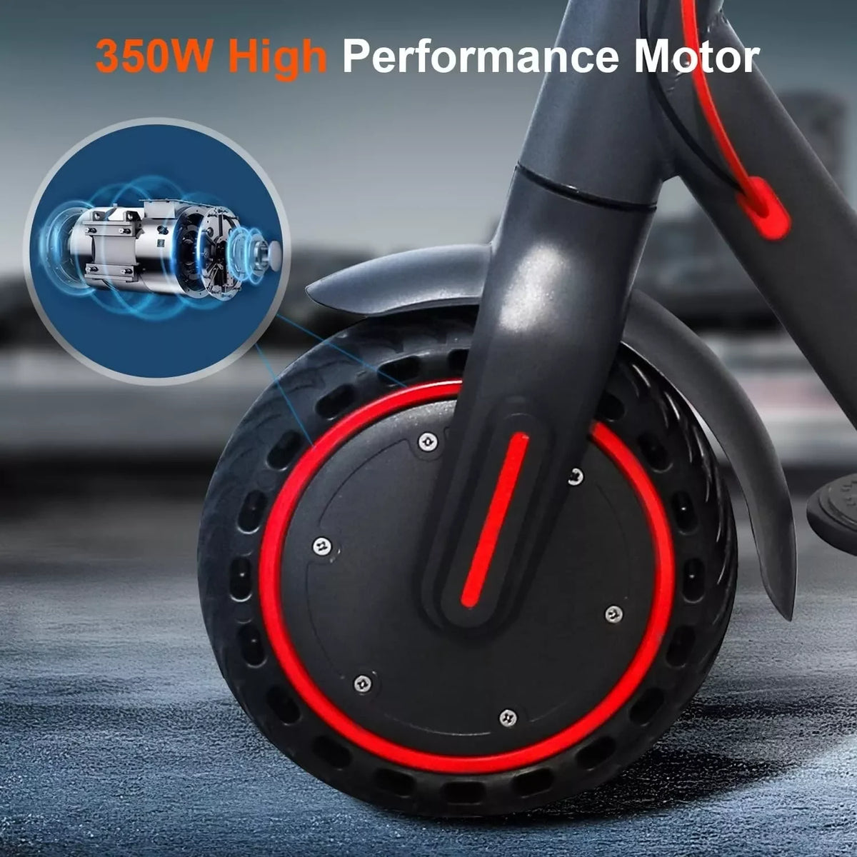 Ladped LP60 Electric Scooter 350W 19MPH Folding 16 Mile Range