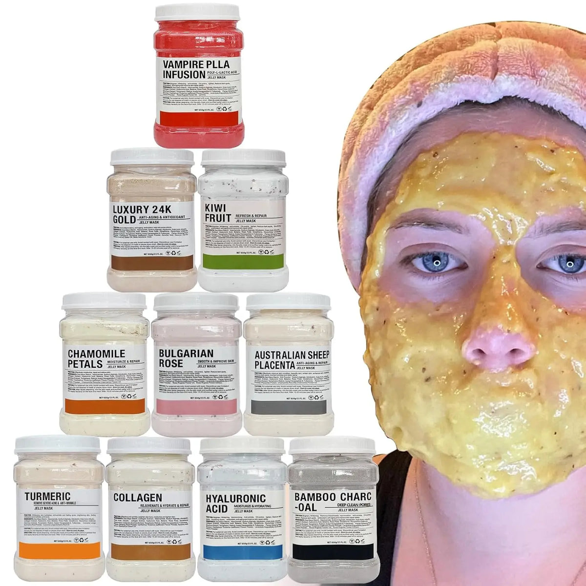YMEYFAN Professional Jelly Mask Powder for Facial Skin Care