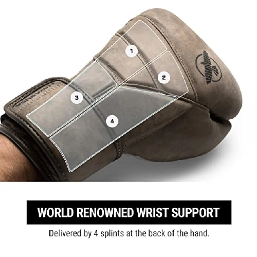 T3 LX Leather Boxing Gloves for Training and Sparring