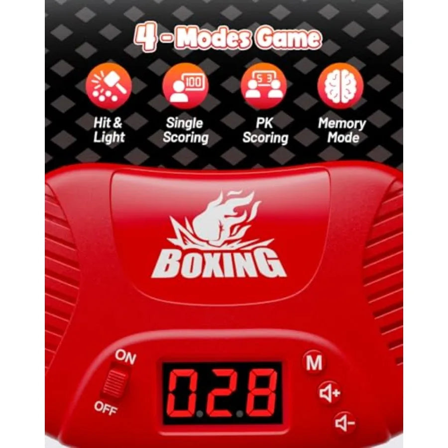 Punching Bag Boxing Set With Scoring And Music Inflatable