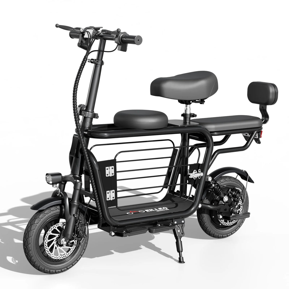 Eilleo Spacewalk 750W Electric Scooter With Large Pet Basket