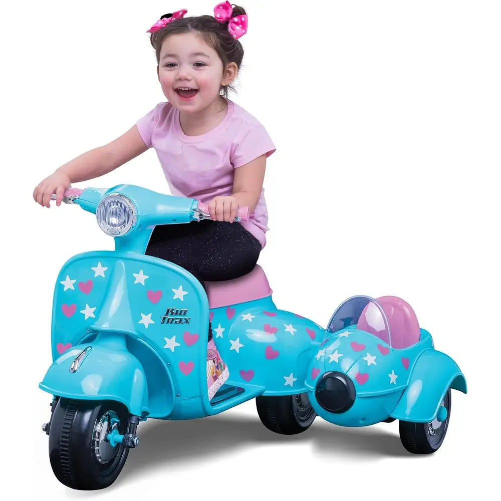 Starlight Kids Scooter With Sidecar For Doll Or Bear