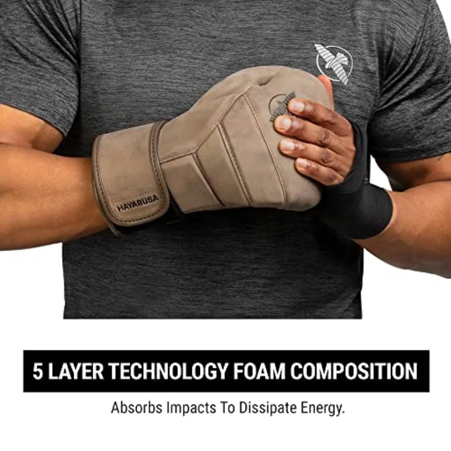 T3 LX Leather Boxing Gloves for Training and Sparring