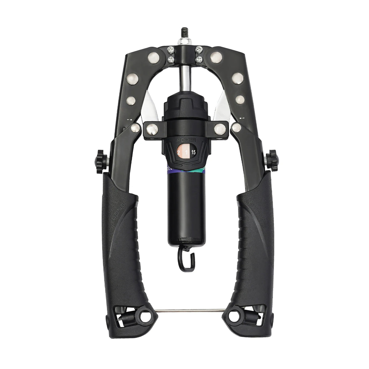 Hydraulic Power Twister Spin Button Arm Blaster Forearm Workout Equipment  Adjustable 22-440lbs for Arms, Legs, Biceps, etc