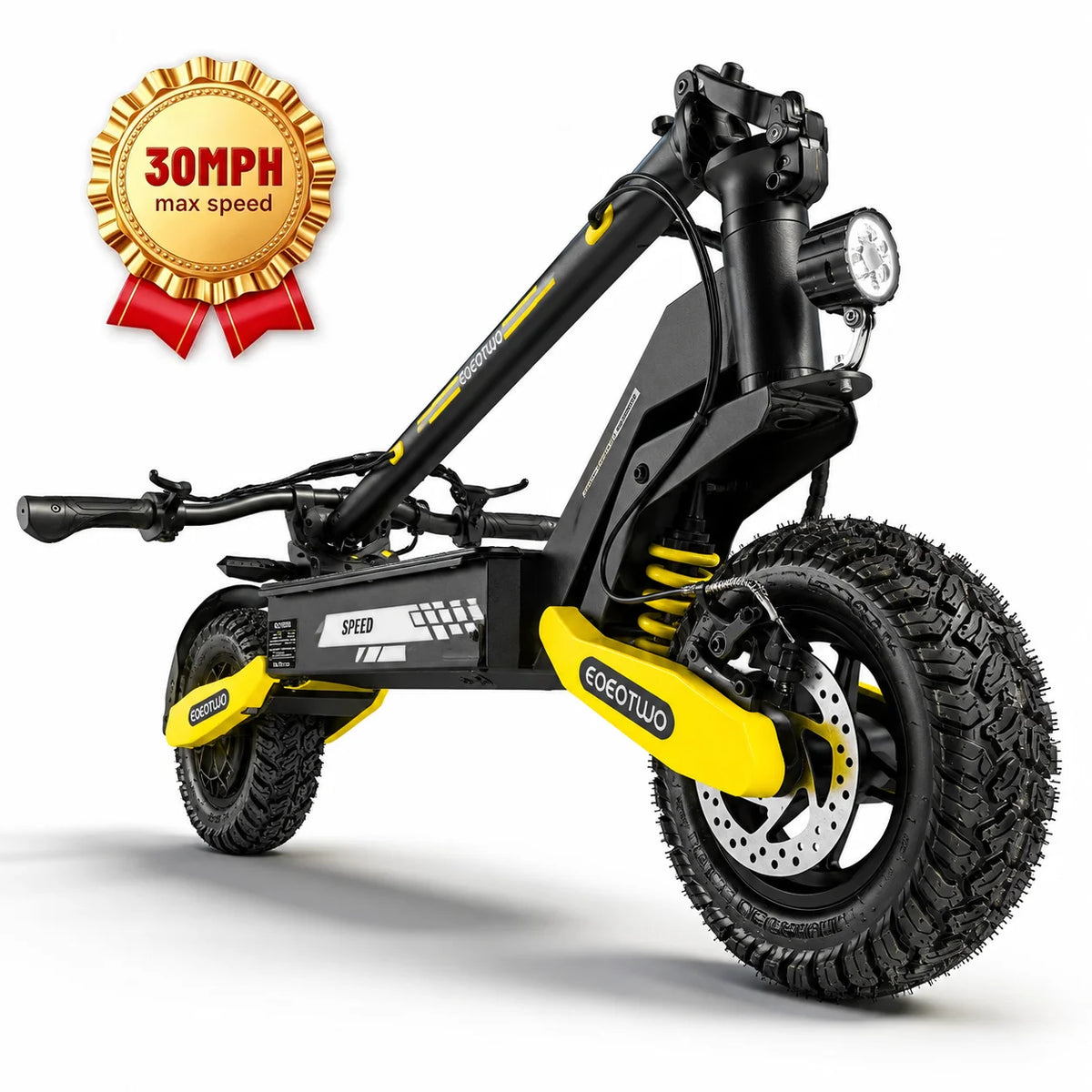 EOEOTWO 1200W Off Road Electric Scooter Foldable For Adults 48V