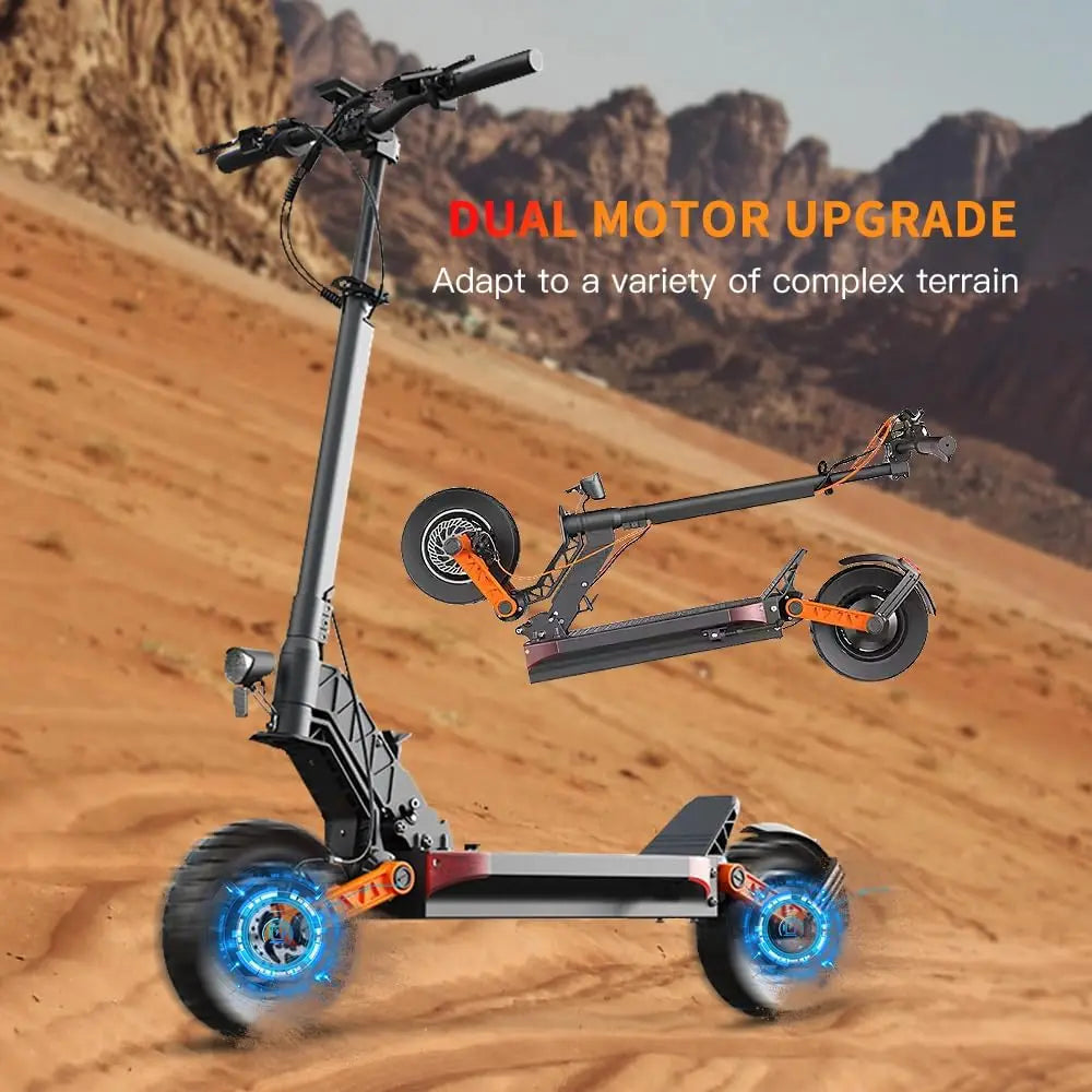 Joyor S10 Folding Electric Scooter Dual 1000W Motors 60V 18Ah