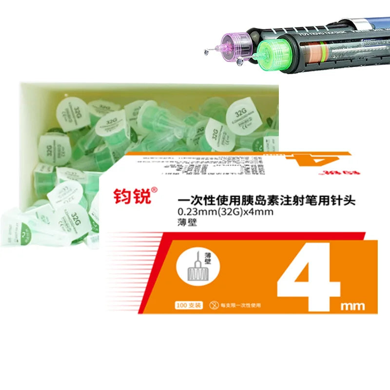 Wholesale Disposable Medical Consumables Sterilization Painless injection pen needle single use 32G 4mm 31G 5mm 31G 6mm 31G 8mm
