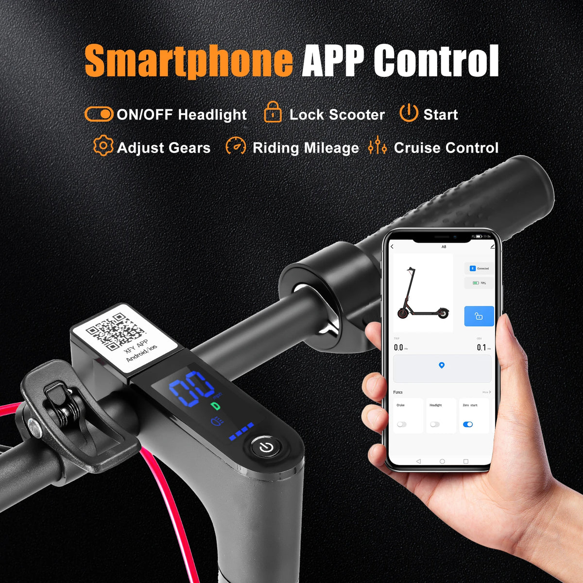 AILIFE A8 Mini Electric Scooter 350W Unisex Folding Commuter