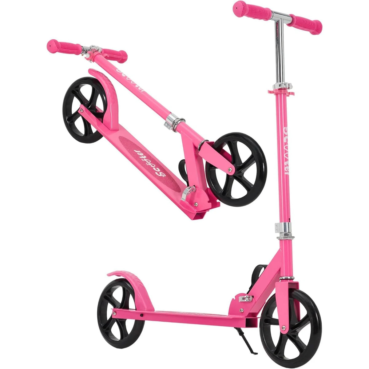 HiMISS Urban Ride Kick Scooter for Kids Teens Foldable Aluminum
