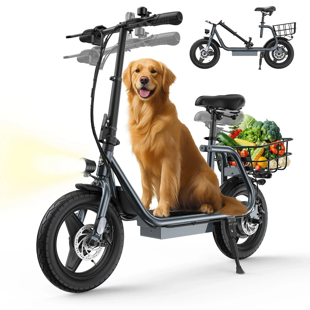 Varun P2 500W Escooter Foldable City Commuter 40 To 60km