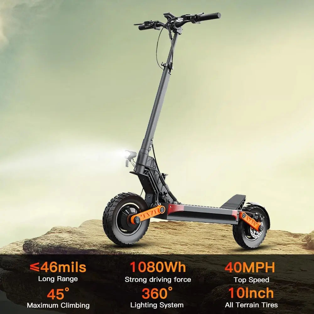 Joyor S10 Folding Electric Scooter Dual 1000W Motors 60V 18Ah