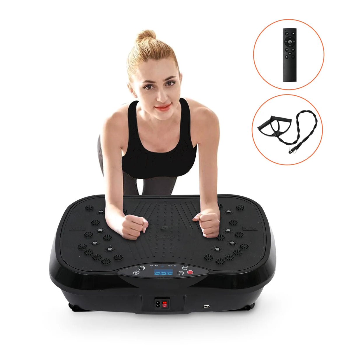 Vibration Plate Exercise Machine For Whole Body Fat Burning Fitness
