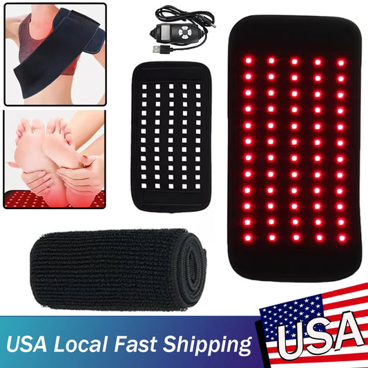Infrared LED Light Therapy Heat Pad For Back And Body