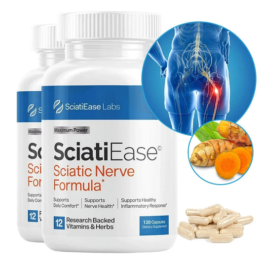 Bunkell Sciatic Nerve Support Supplement With PEA Vitamin B Complex