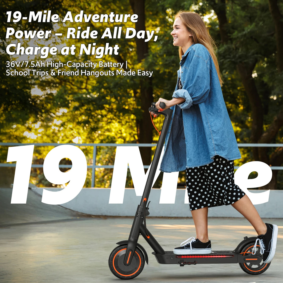 Osboo 550W Folding Electric Scooter UL Certified for Adults