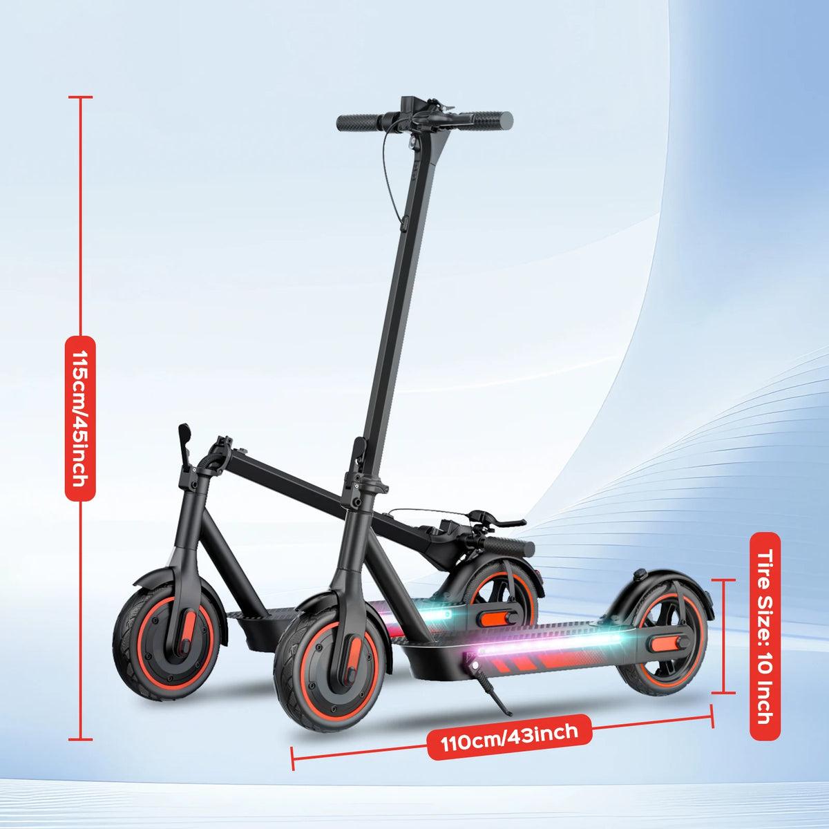 Ye Iwheel V10PRO Foldable Electric Scooter 500W 36V Battery