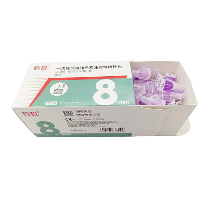 Wholesale Disposable Medical Consumables Sterilization Painless injection pen needle single use 32G 4mm 31G 5mm 31G 6mm 31G 8mm